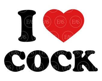 i love cock sticker|I Love Cock Vinyl Decal Car Window Bumper Truck Wall Decor .